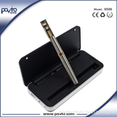 2013 non disposable electronic cigarette  k500 with sliver,black.white